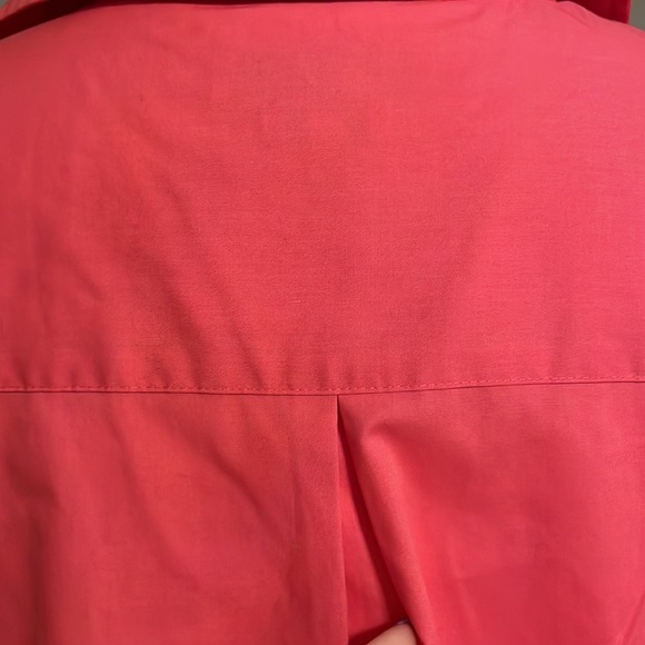 FOXCROFT APPLESEED’S women’s Classic Fit Camp shirt button front bright pink 16 - Picture 7 of 14